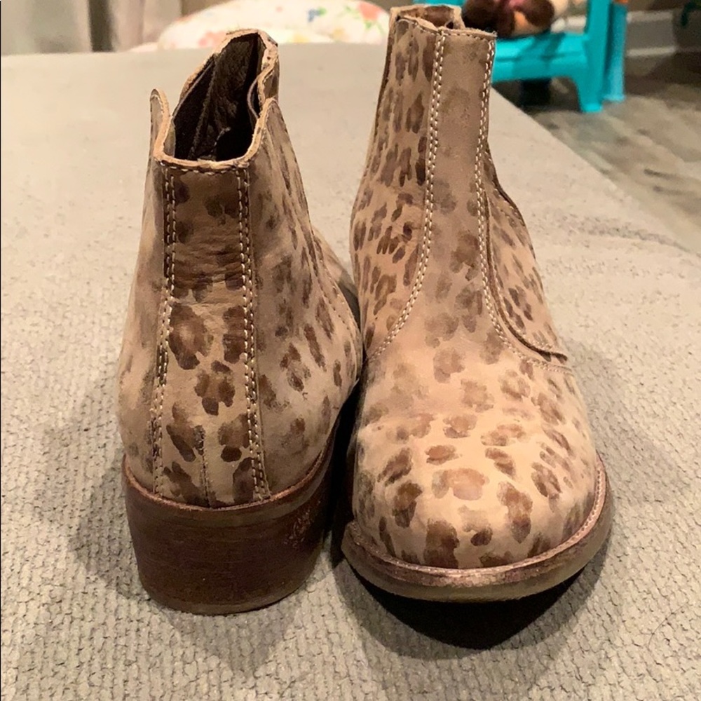 Cheetah booties